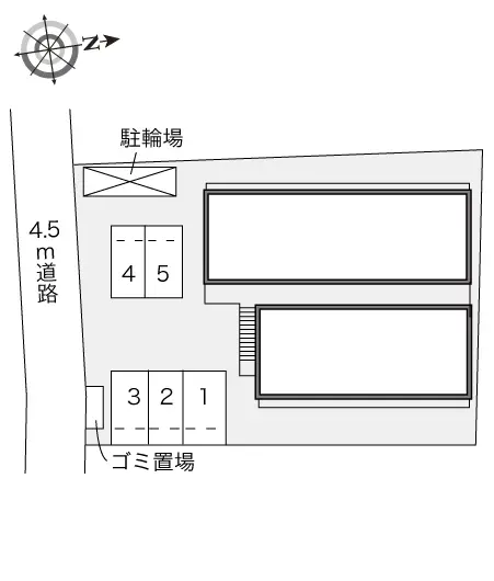 ★手数料０円★川西市加茂　月極駐車場（LP）